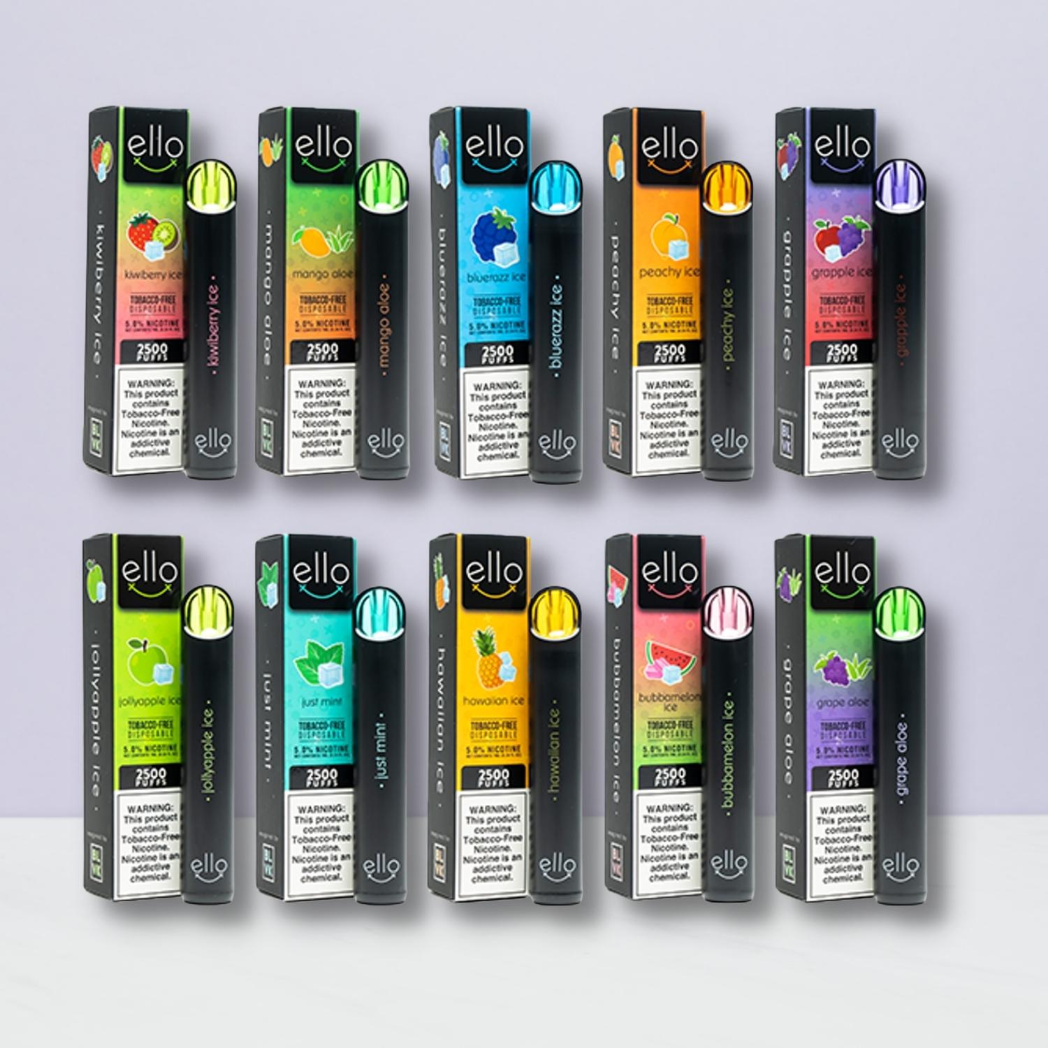 BLVK Ello Disposable Vape 2500 Puffs