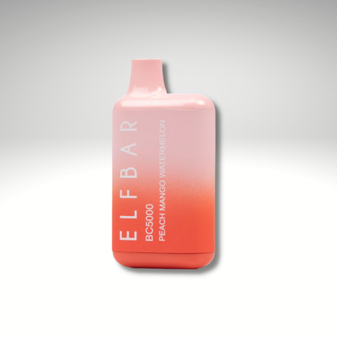 Elf Bar Disposable Vape 5000 Puffs - Peach Mango Watermelon
