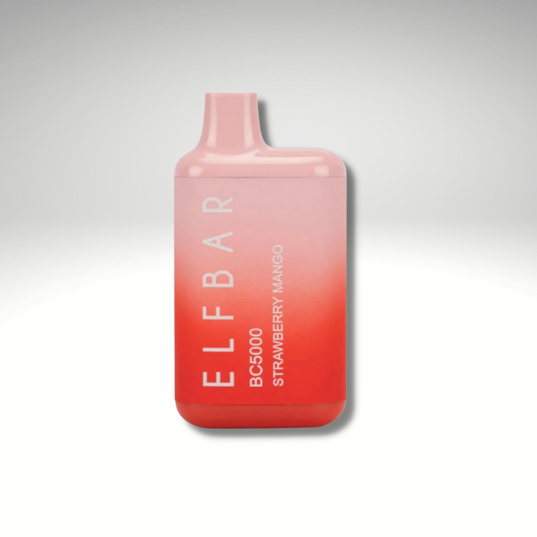 Elf Bar Disposable Vape 5000 Puffs - Strawberry Mango