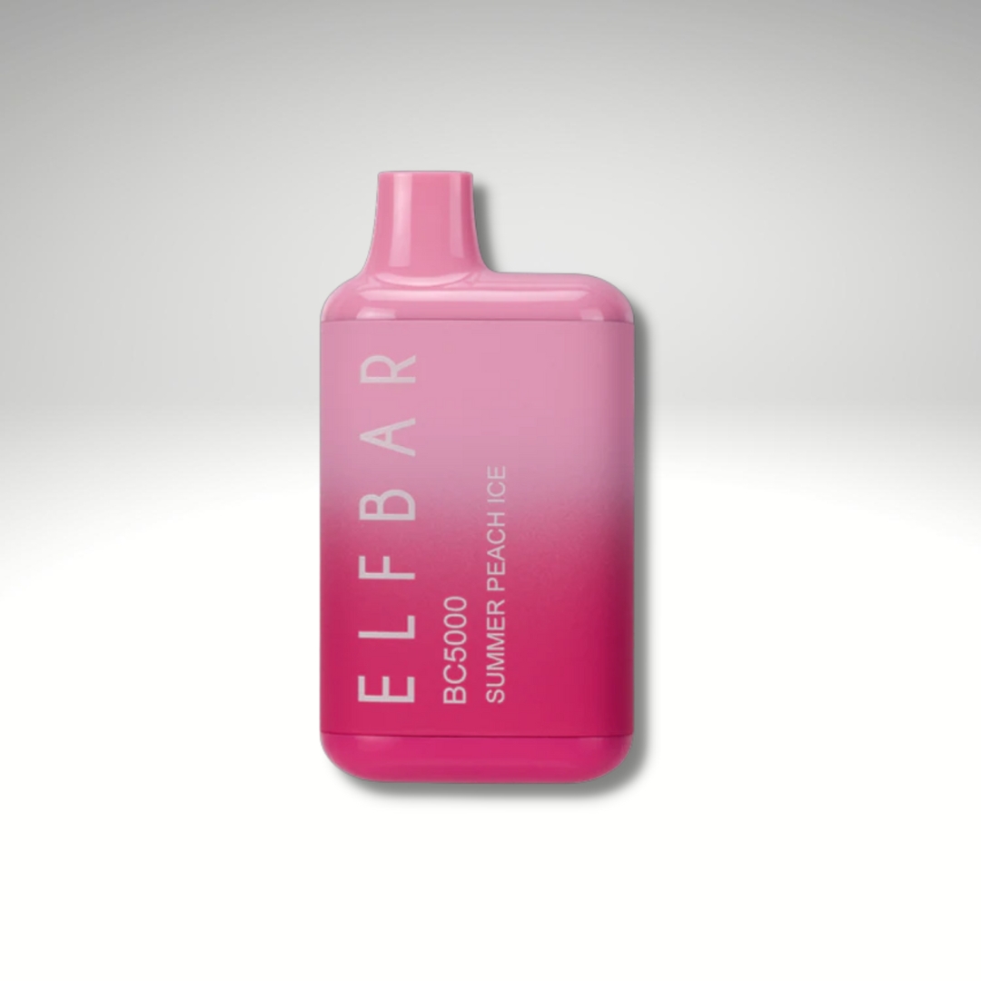 Elf Bar Disposable Vape 5000 Puffs - Summer Peach Ice