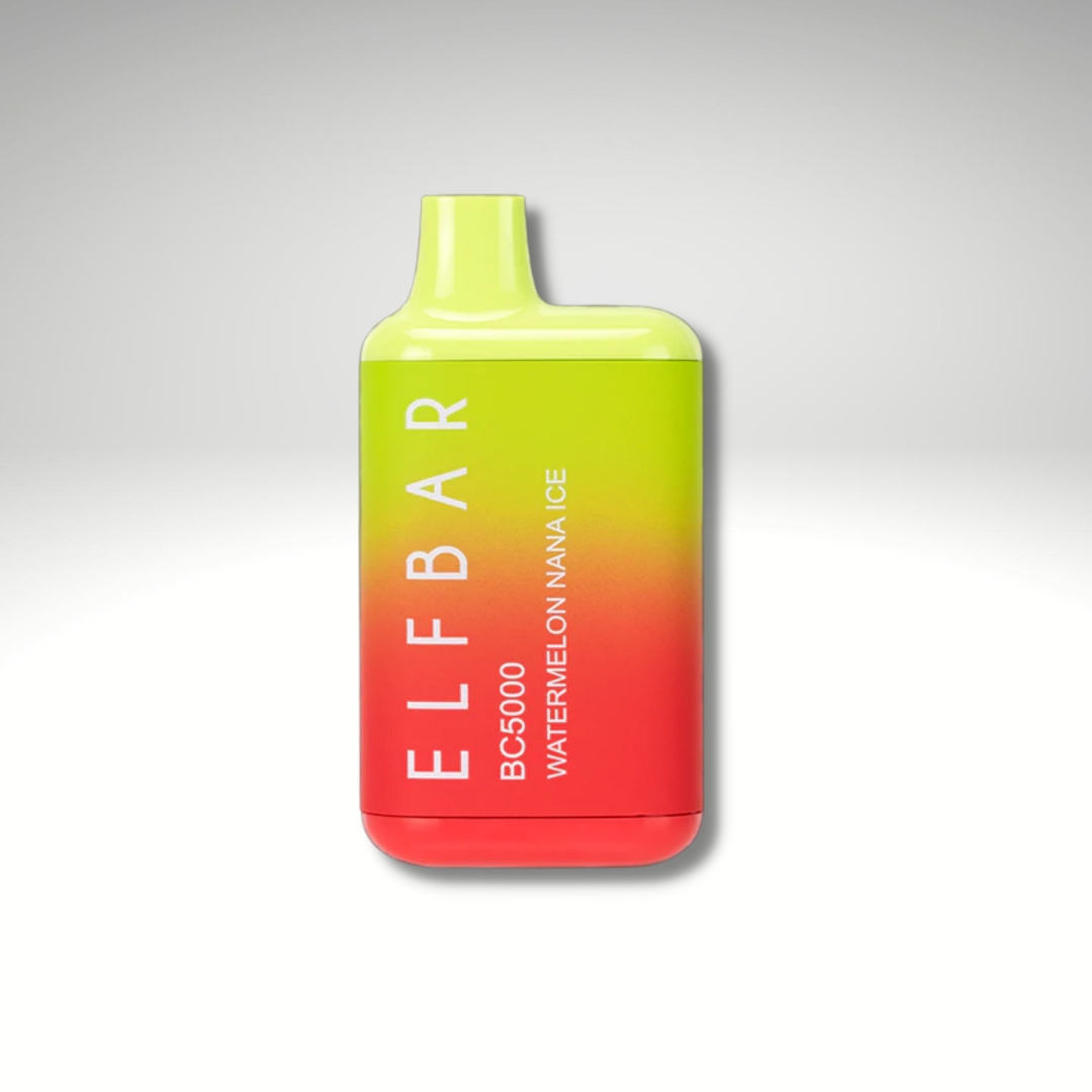 Elf Bar Disposable Vape 5000 Puffs - Watermelon Nana Ice