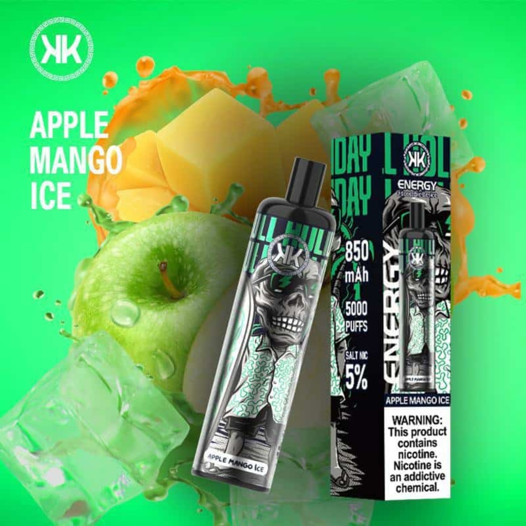 Energy disposable 5000 puffs - Apple Mango Ice