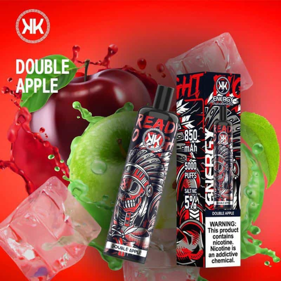 Energy disposable 5000 puffs - Double Apple
