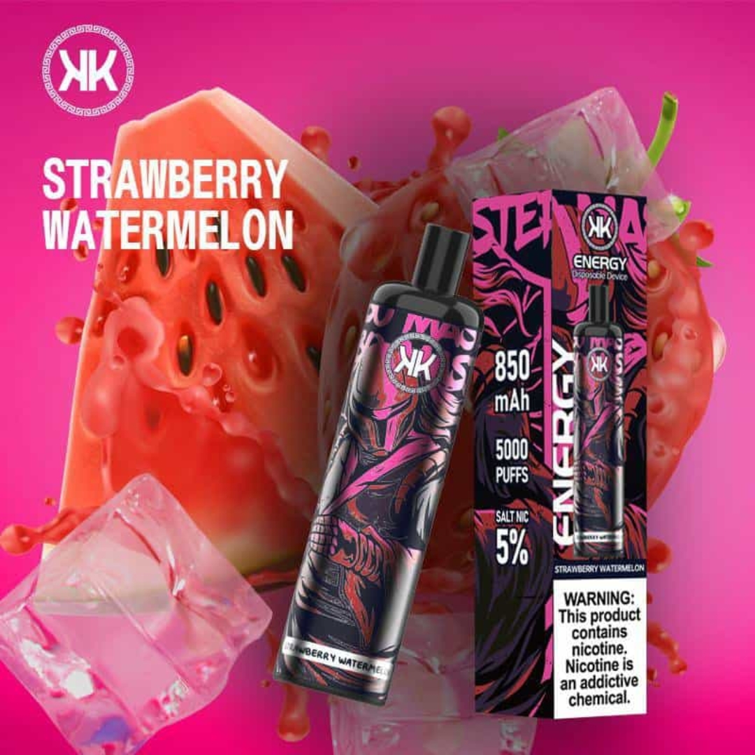 Energy disposable 5000 puffs - Strawberry Watermelon