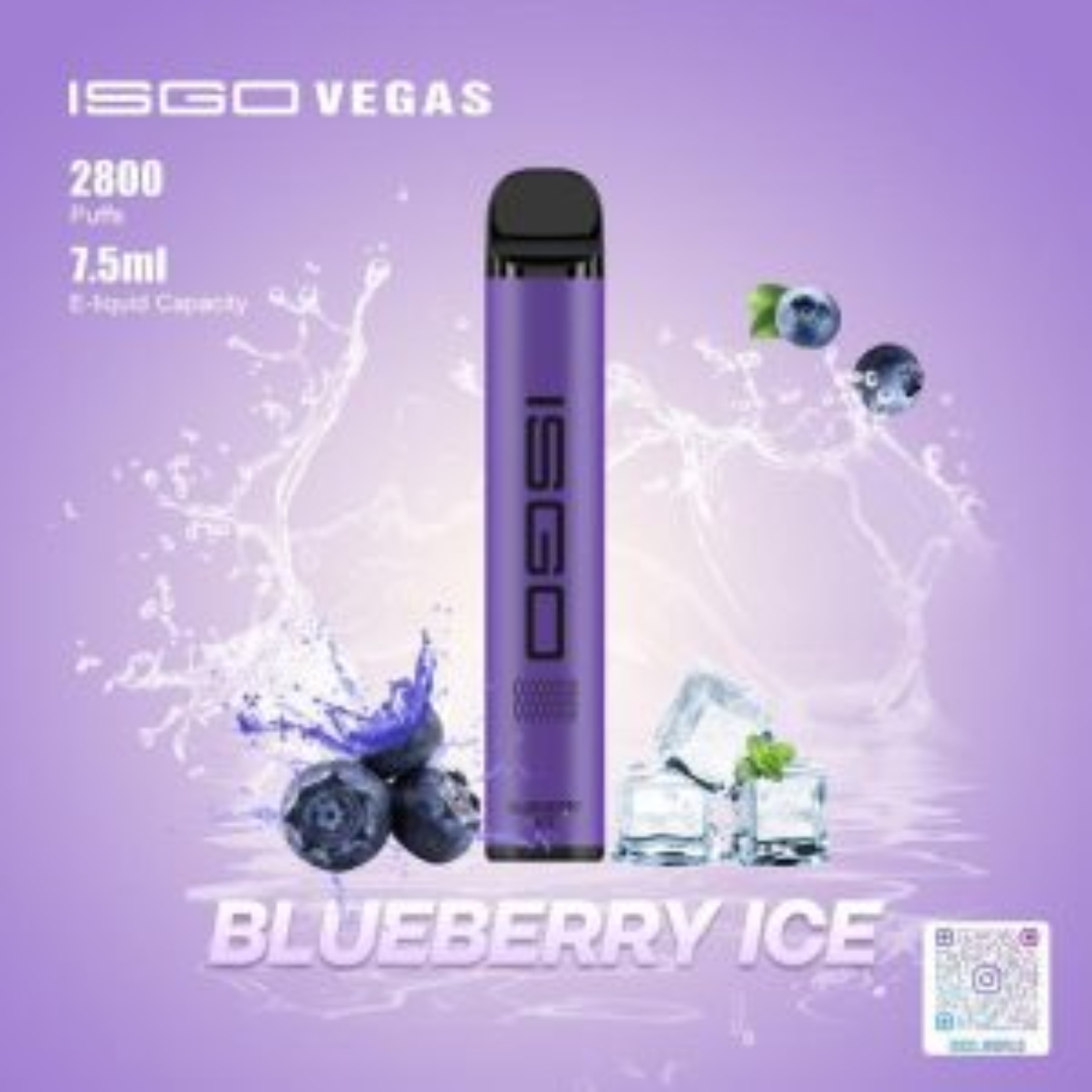 Isgo vegas disposable 2800 - Blueberry Ice