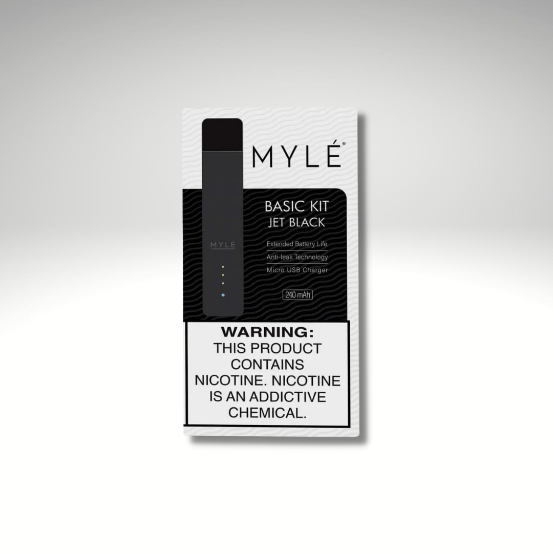MYLE V4 Vape Device - Jet Black