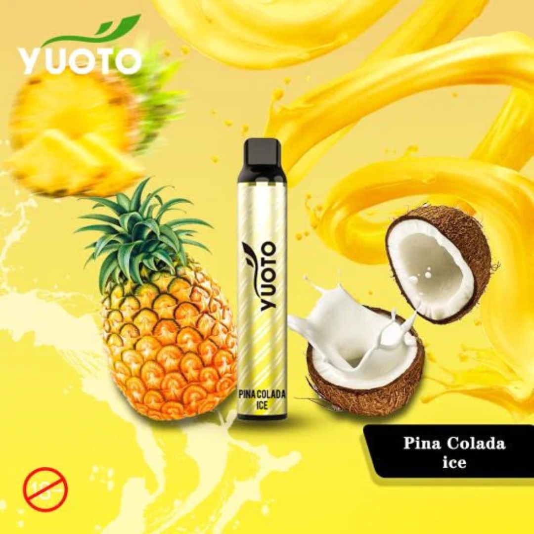 Yuoto 3000 puffs disposable Pina colada ice