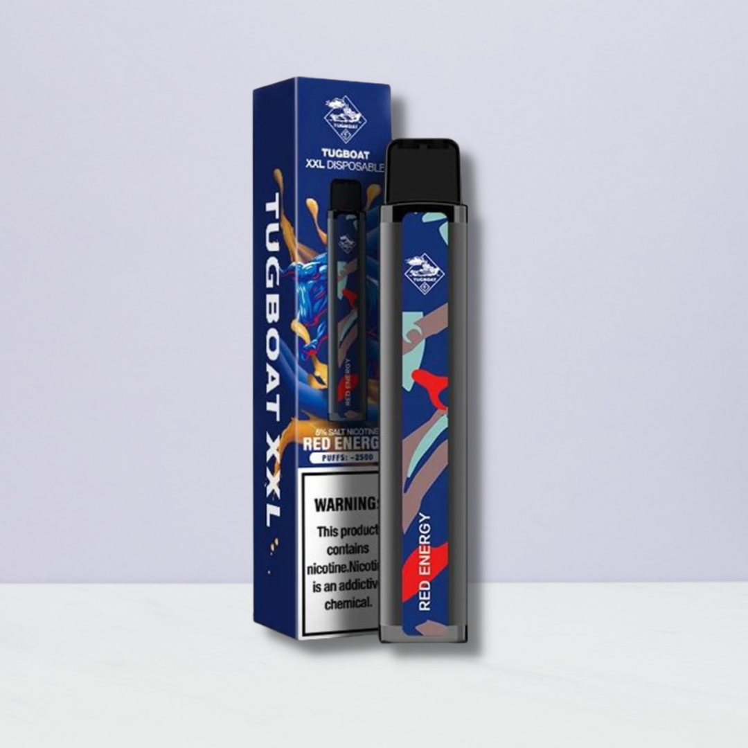 Tugboat XXL disposable 2500 puffs Red Energy