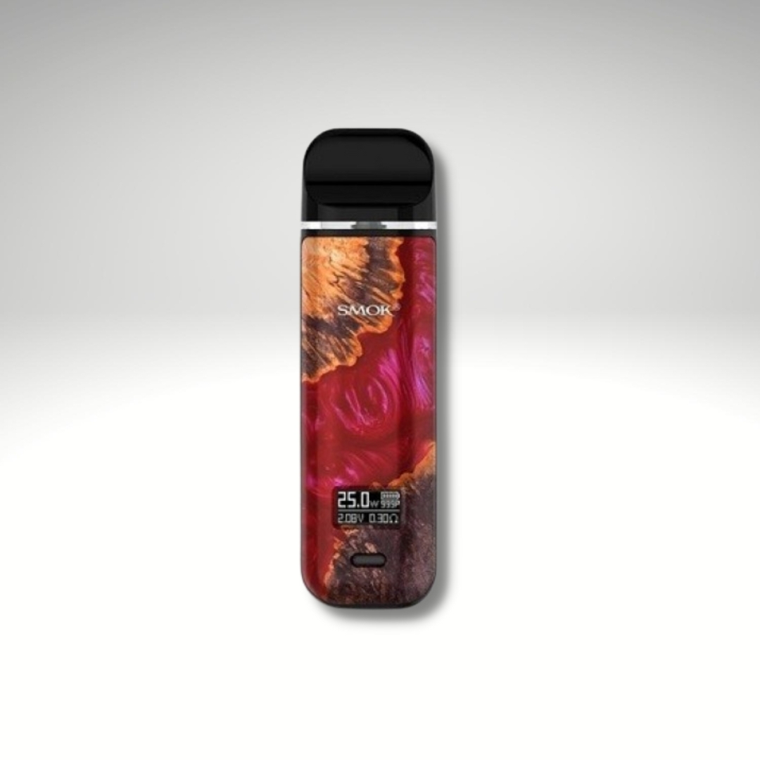 SMOK Novo X 25W - Red Stabilizing Wood