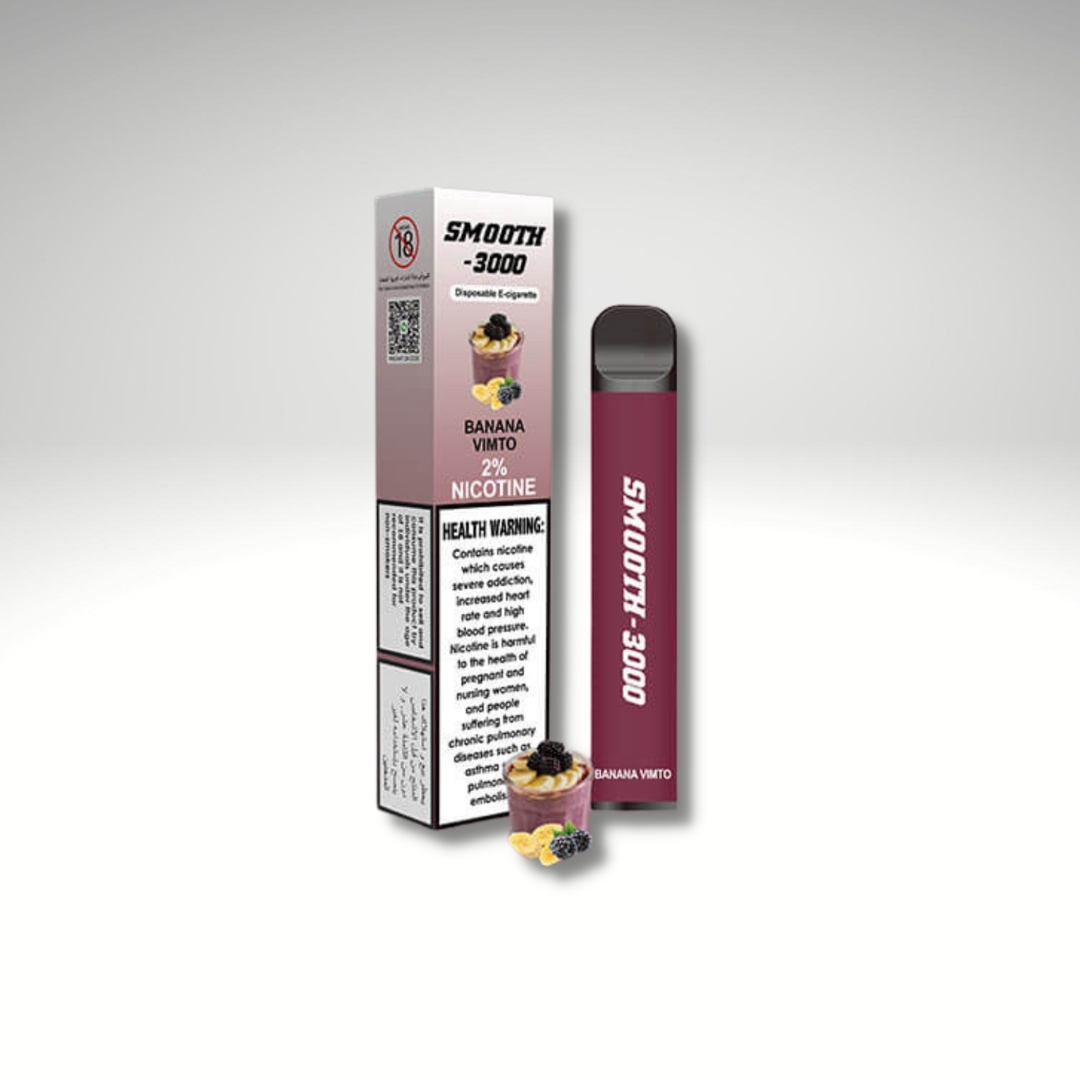 Smooth 3000 puffs - Banana Vimto