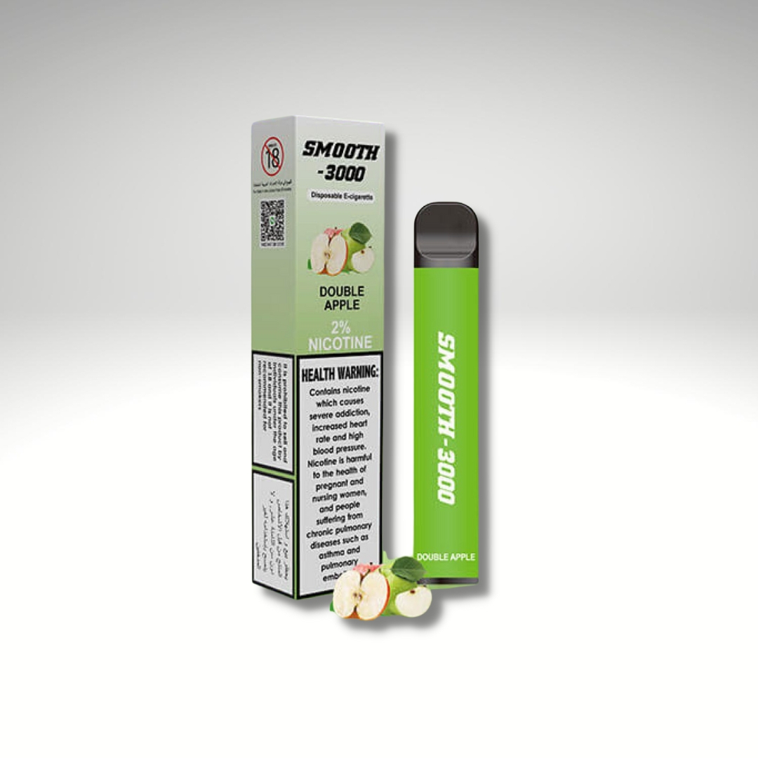 Smooth 3000 puffs - Double Apple