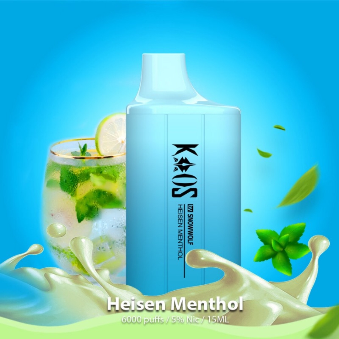 Snowwolf Kaos 6000 puffs - Heisen Menthol