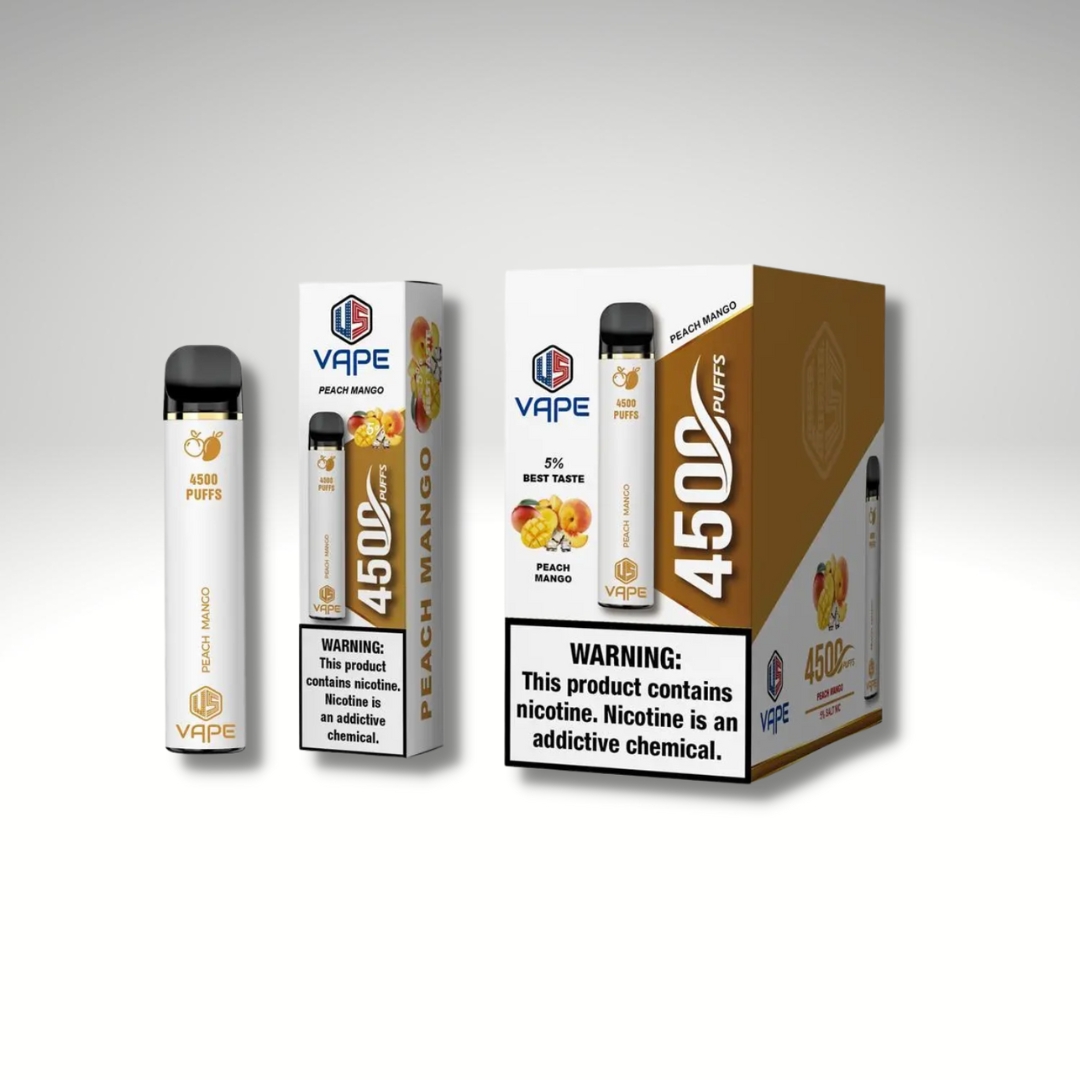 US vape disposable - Peach Mango