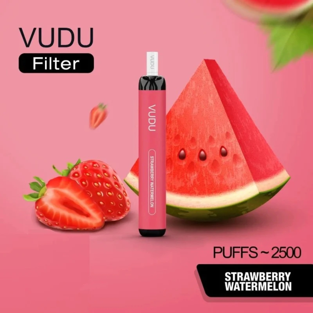 VUDU Filter 2500 Disposable Puffs - Strawberry Watermelon