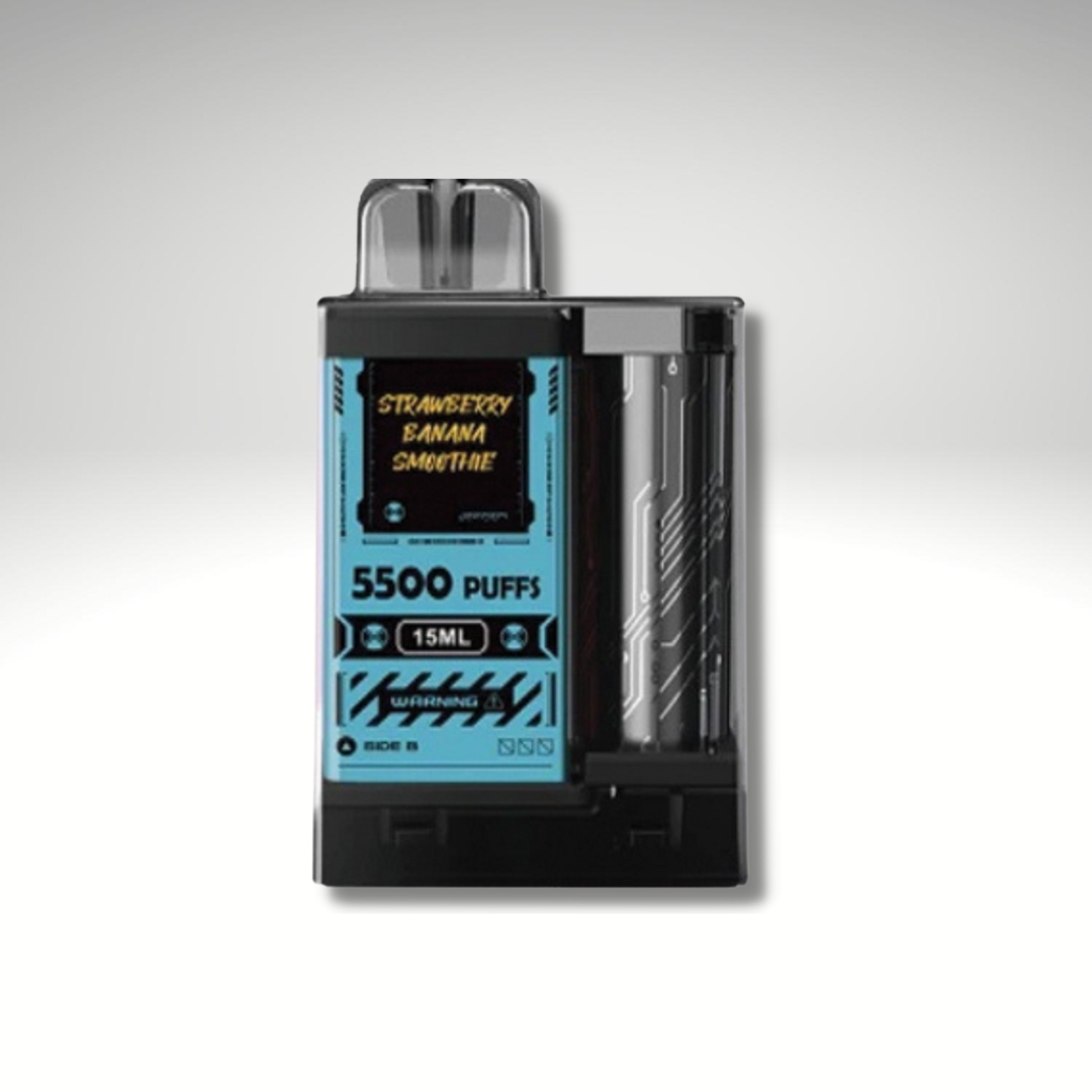 Vapengin disposable vape 5500 - Strawberry Banana Smoothie